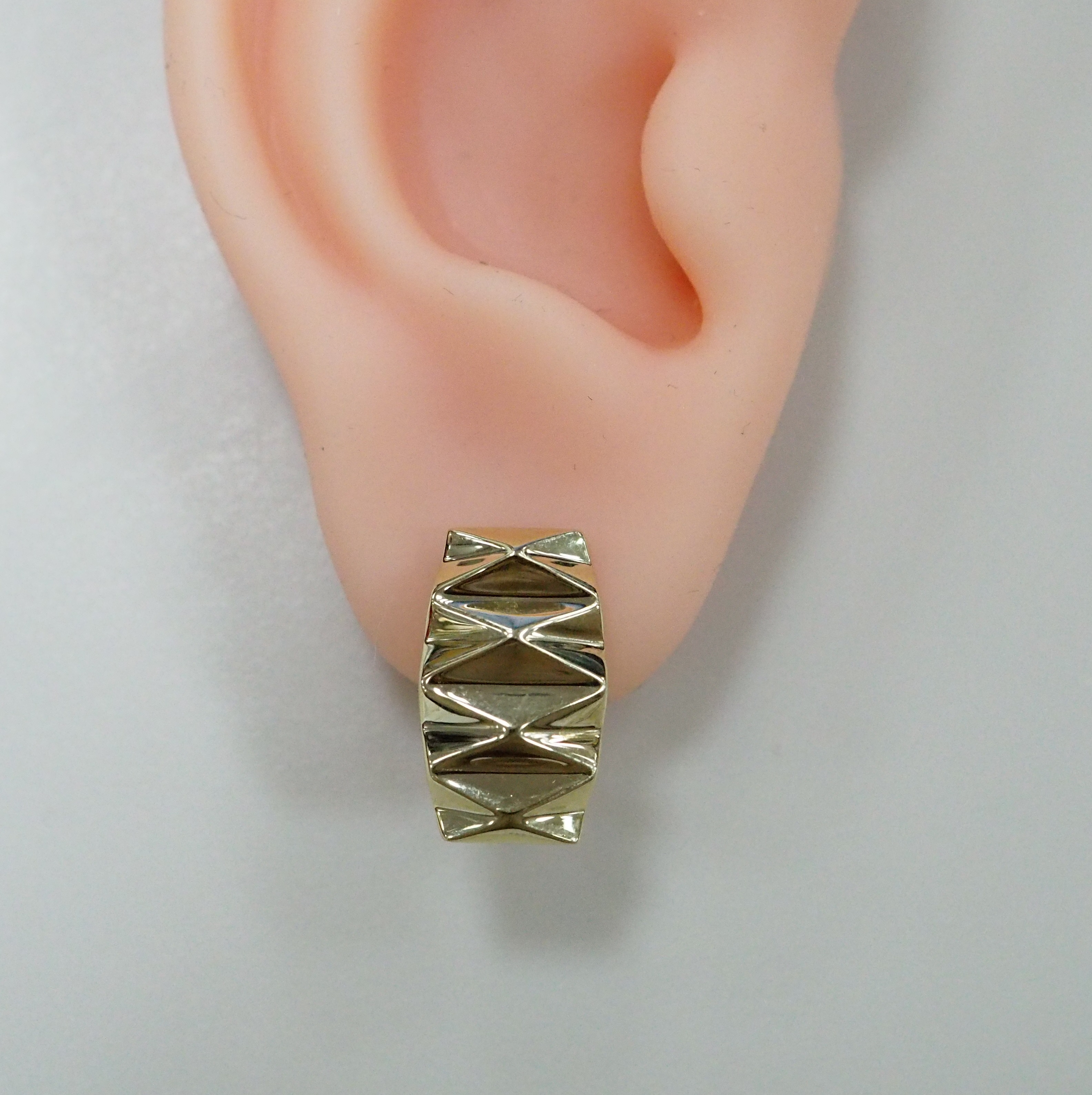 Серьги из желтого золота
